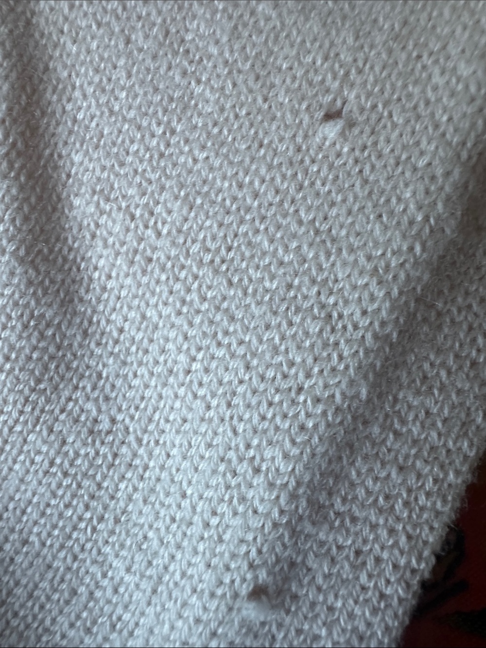 Holt Renfrew Vintage 100% Cashmere Robe in Soft Pink - Picture 14 of 15